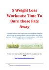 5 Weight Loss Workouts You Need To Do At Home Today