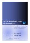 Bernard Rey: Savoir enseigner dans le secondaire