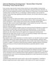 Internet Marketing Developments _ Several Best Influential Promoting Trend Internet Site S