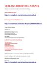 Bedienungsanleitungen Uebersetzungen: Nachschlagewerke von Verlag Lehrmittel-Wagner: guenstige billige ebooks...