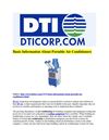 Basic Information About Portable Air Conditioners
