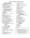 LISTA DE UTILES 2012 - INICIAL 5 AÑOS
