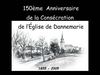 150ème anniversaire Eglise