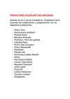 PRODUCTORES POLEPLANTS NO ASOCIADOS