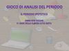 Gioco di analisi del periodo