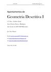 Apontamento de Geometria Descritiva I