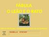 FÁBULA LEÃO E O RATINHO