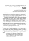 El portafolio como herramienta de análisis en la formación on line
