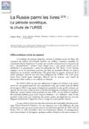 La Russie parmi les livres (2/3) : La période soviétique, la chute de l’URSS