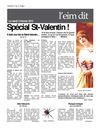 Journal etudiant - Eim dit - Vol2 - no2 - fev 2012 - Special St-Valentin