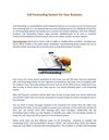 Call Forwarding System for Your Business