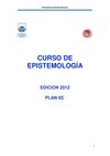 Epistemología Programa 2012 FdeE