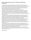 Great Things About Discounts To Shoppers And Business Proprietor S