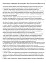 Distinctions In Between Business And Also Government Resume S
