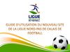 GUIDE DU NOUVEAU SITE