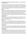 Ipad Tablet Along With Ipad Tablet A Couple Of - How To Attract And Also Ache T