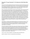 Instruction Through Expertise To The Newcomer World Wide Web Sol R