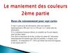 Maniement deuxième partie