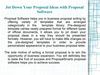 Jot Down Your Proposal Ideas with Proposal Software