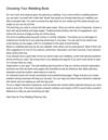 Choosing Your Wedding Book