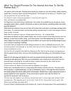 What You Should Promote On The Internet And How To Get My Partner And I T