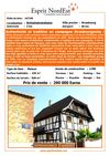 maison a vendre à schwindratzheim-strasbourg-alsace-67, 100% directement de particulier, sans frais d'agence, sans...