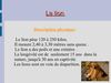 Le lion . Brooke et Manon 5 A Groupe 1 