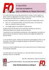Tract pour le 4 mars 2012 JOURNEE DE DEFENSE DU REPOS DOMINICAL