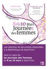 Journées des Femmes | Sélection de documents | Bibliothèque de Saint-Fons | Mars 2012