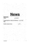 News du blog