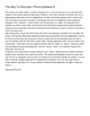 The Way To Eliminate I Phone Software S