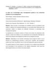 1995-La place de la techno dans l'enseignement général