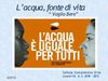 Adotta un diritto: "L'acqua, fonte di vita"