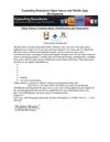 Expanding Boundaries Open Source and Mobile Apps Development