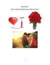 How to make her fall for you on the first Date?