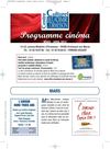 Programme cinéma mars / avril 2012
