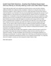 Credit Card Debt Solutions - Exactly How Federal Government Stimulus Money Is Actually Making Credit Card Debt Relief...