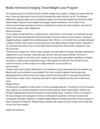 Bodily Hormone Emerging Trend Weight-Loss Program
