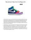 Nike air force 1 Shoes Gives You Wings to Fly