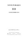 Jean Elsen et ses Fils s.a. : Vente publique 111