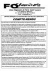 ELT : CR DP : Comptes rendus des réunions DP de l'Etablissement de ligne transilien de la SNCF