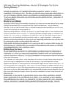 Ultimate Courting Guidelines, Advice, & Strategies For Online Dating Mastery !