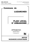 Notice nuisances acoustiques