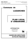 Cahier des servitudes d'utilité publique