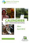 Calendrier des manifestations mars avril 2012