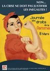 8 mars 2012 - journée internationale des droits des femmes - Affiche Confédérale