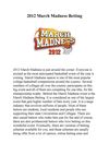 March Madness Betting 2012 best tips
