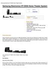 Samsung Electronics HT-D550 Home Theater System