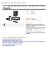 321 GS Series III DVD Home Entertainment System - Graphite