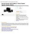 Harman Kardon HKTS 20BQ 51 Home Theater Speaker System Black
